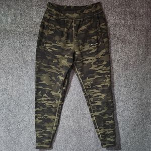 Alphalete Joggers Mens Large Pants Camo Gym Workout Performance Athletic